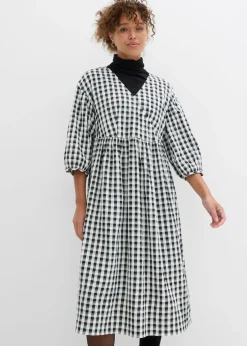 Vestido midi con corte holgado