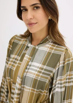 Vestido midi con lazo