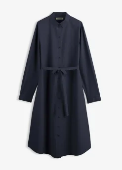 Vestido midi de algodón orgánico puro