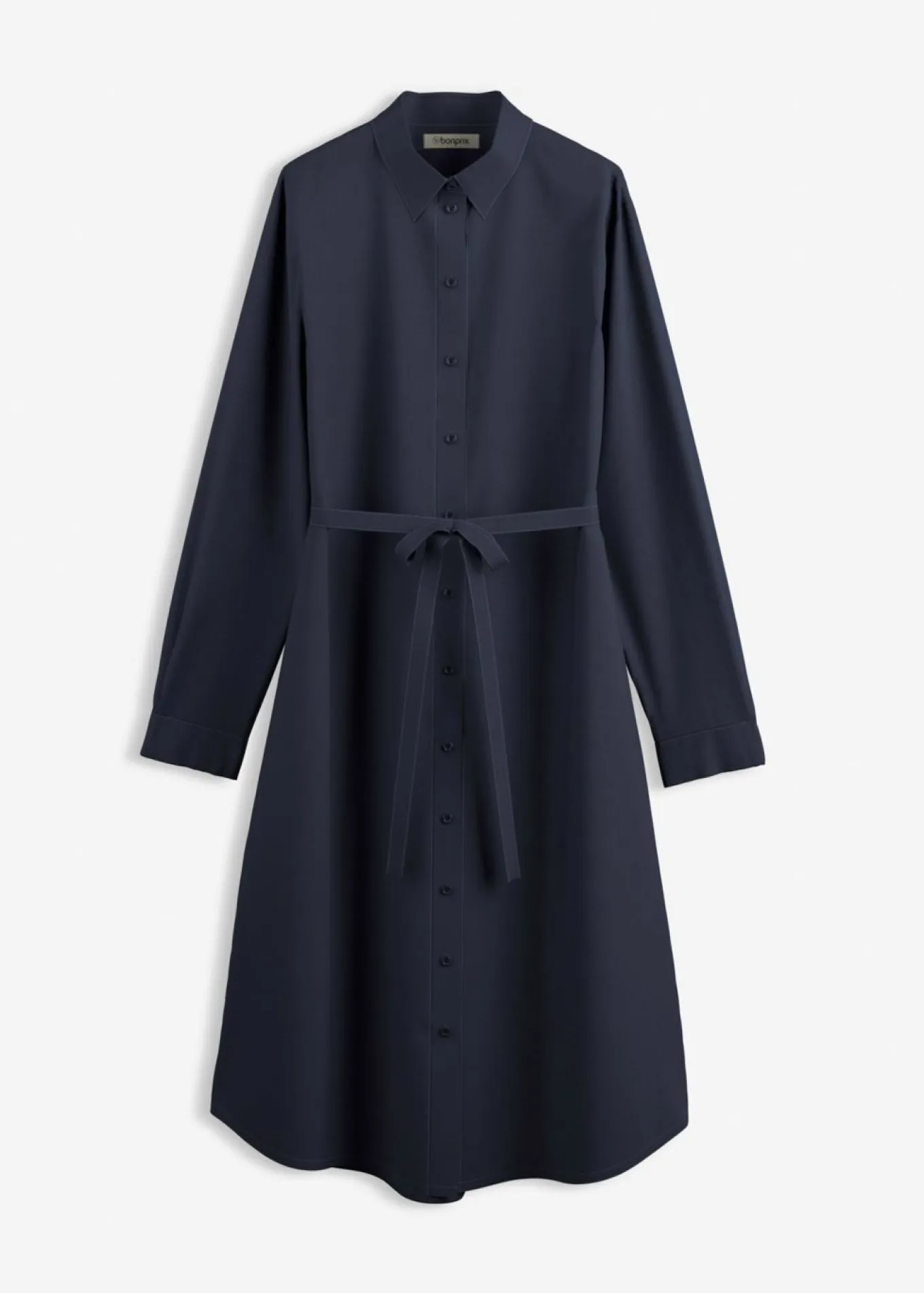 Vestido midi de algodón orgánico puro