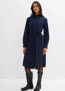 Vestido midi de algodón orgánico puro
