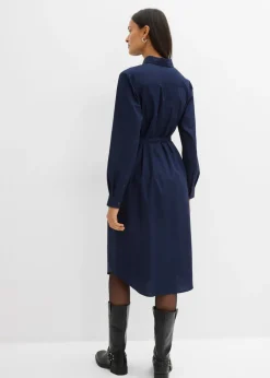 Vestido midi de algodón orgánico puro