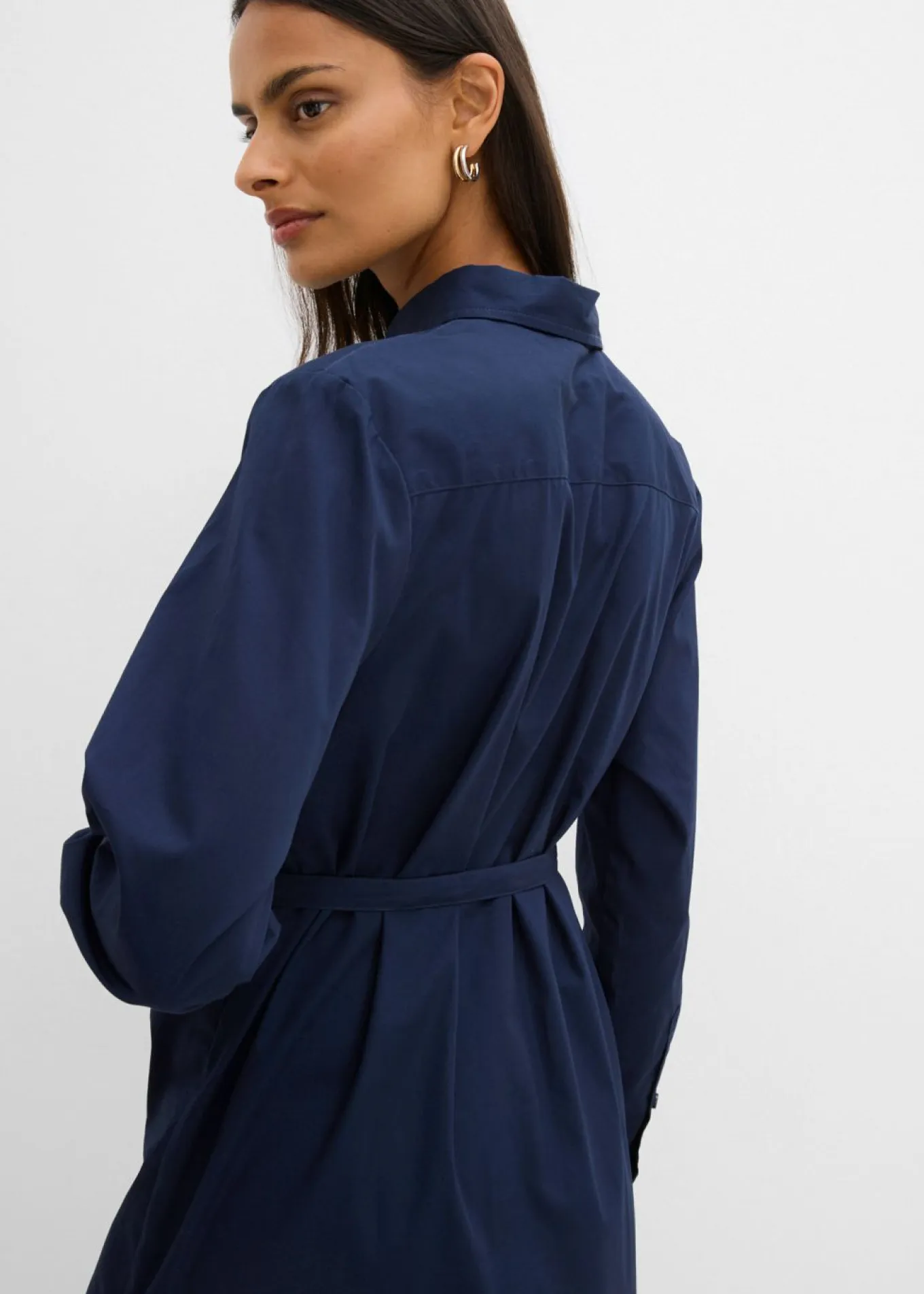 Vestido midi de algodón orgánico puro