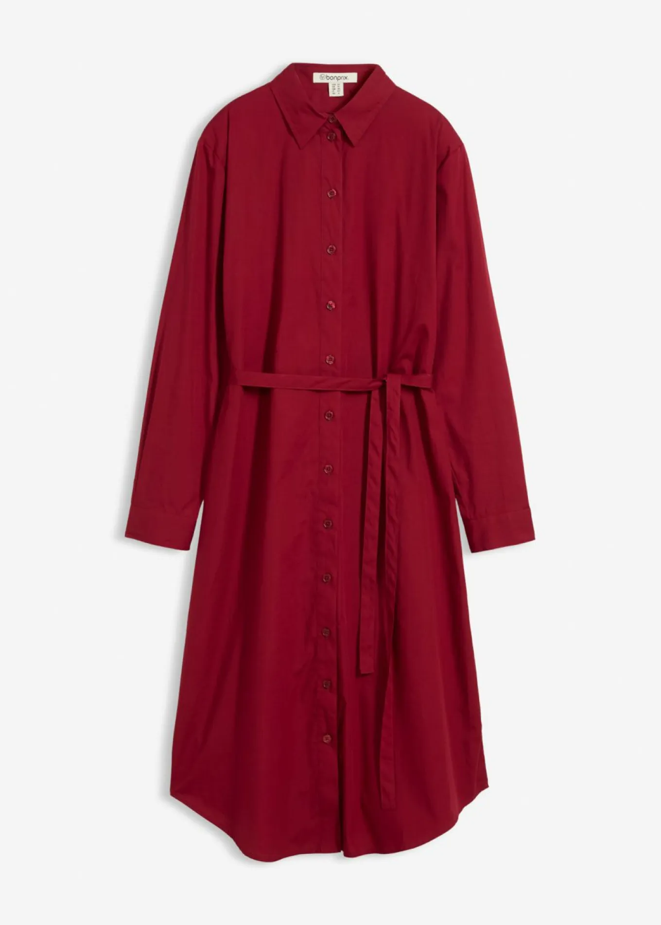 Vestido midi de algodón orgánico puro