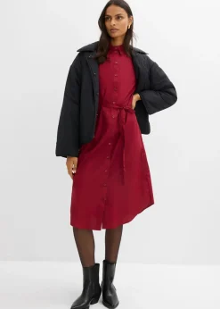 Vestido midi de algodón orgánico puro