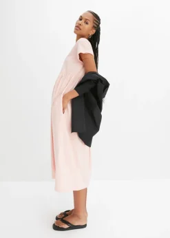 Vestido midi de algodón orgánico puro