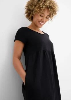 Vestido midi de algodón orgánico puro