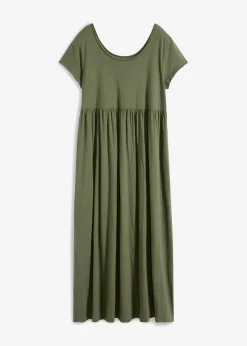 Vestido midi de algodón orgánico puro