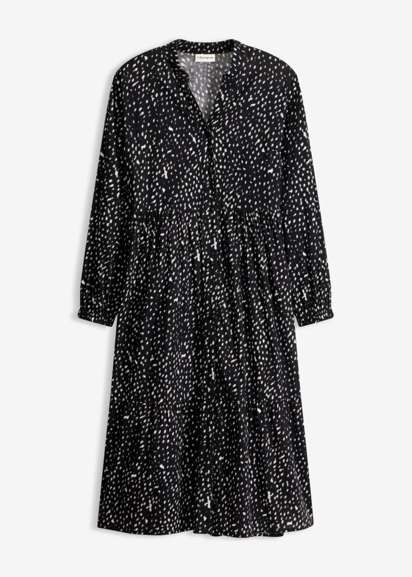 Vestido midi de algodón puro