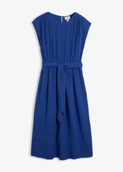 Vestido midi de algodón puro