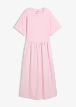Vestido midi de algodón puro