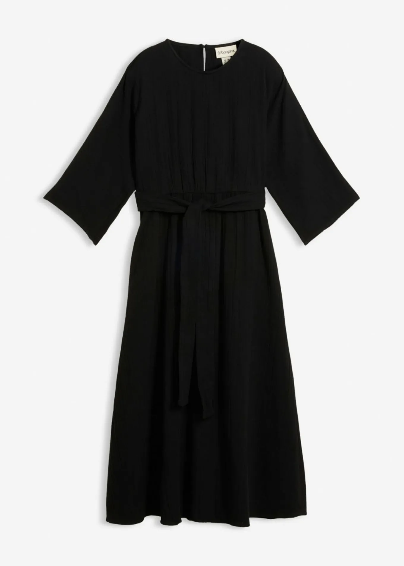 Vestido midi de algodón suave