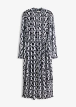 Vestido midi de malla suave