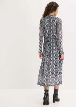 Vestido midi de malla suave