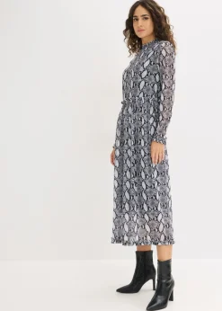 Vestido midi de malla suave