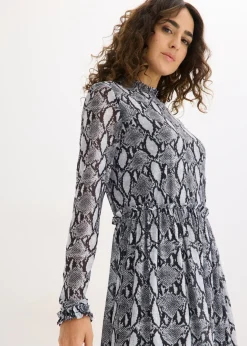 Vestido midi de malla suave
