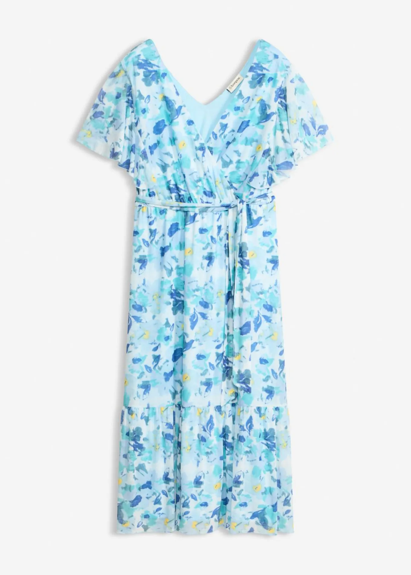 Vestido midi de malla suave