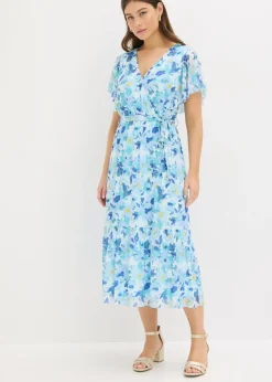 Vestido midi de malla suave