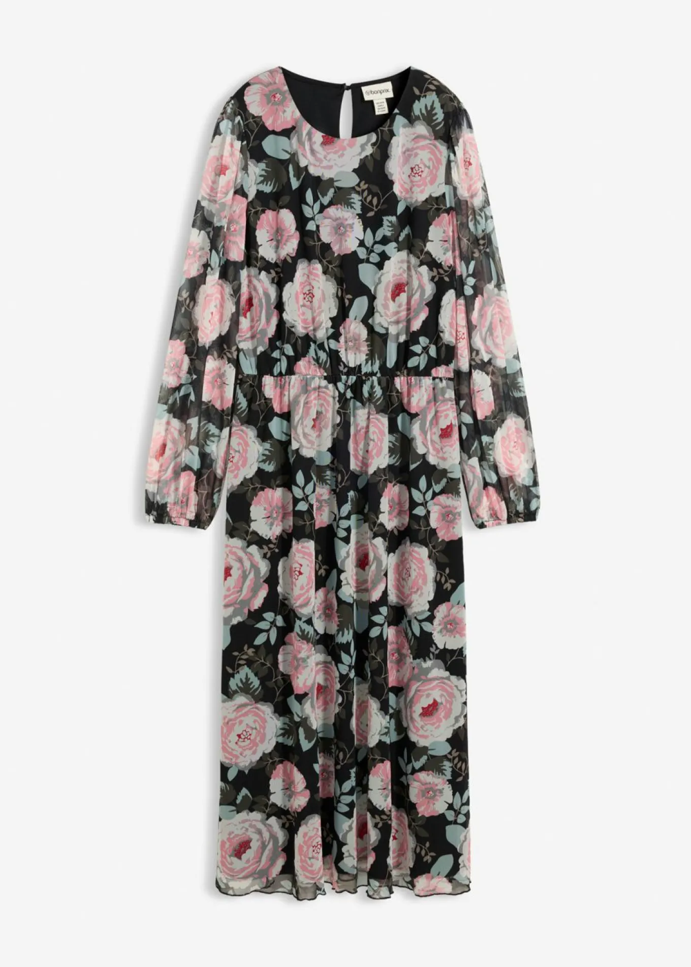 Vestido midi de malla suave