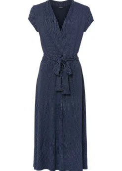 Vestido midi de mezcla de viscosa