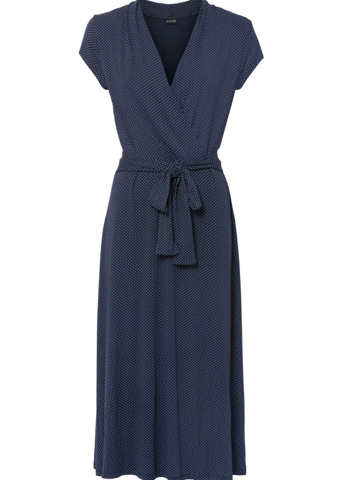 Vestido midi de mezcla de viscosa