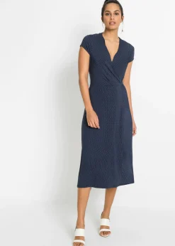 Vestido midi de mezcla de viscosa