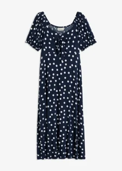 Vestido midi de mezcla de viscosa