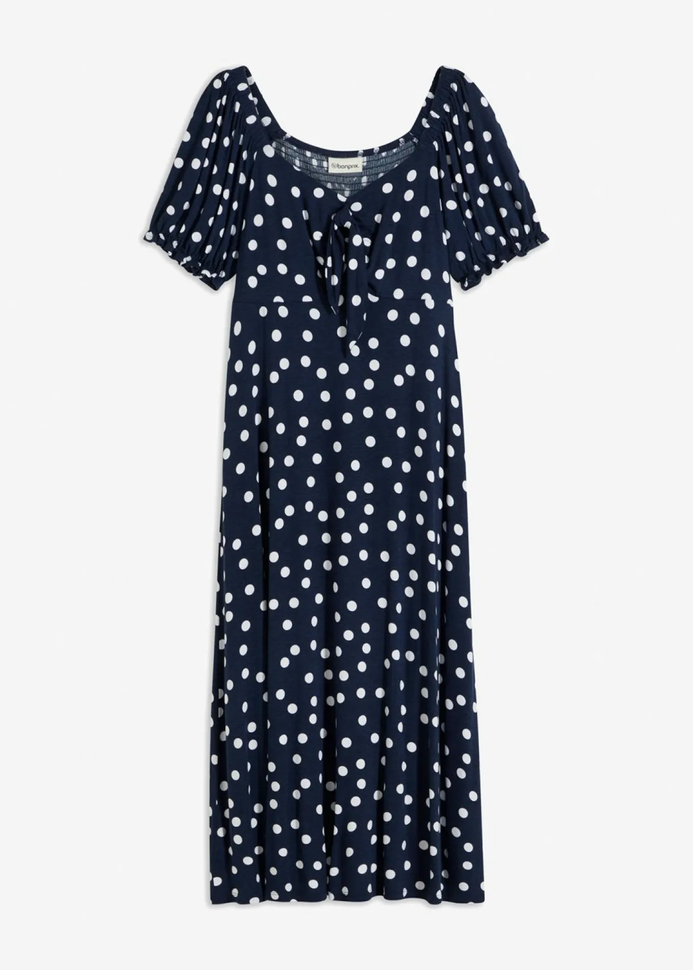 Vestido midi de mezcla de viscosa