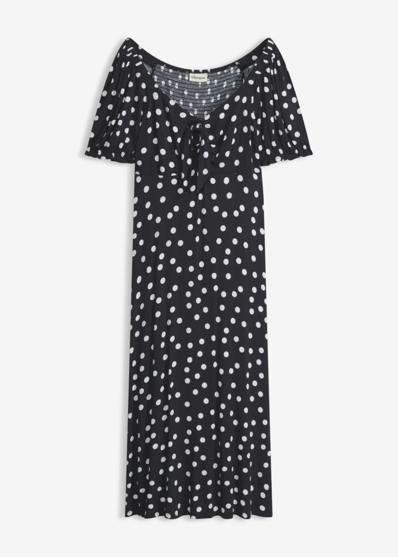 Vestido midi de mezcla de viscosa