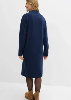 Vestido midi de mezcla de viscosa