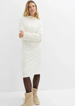 Vestido midi de mezcla de viscosa