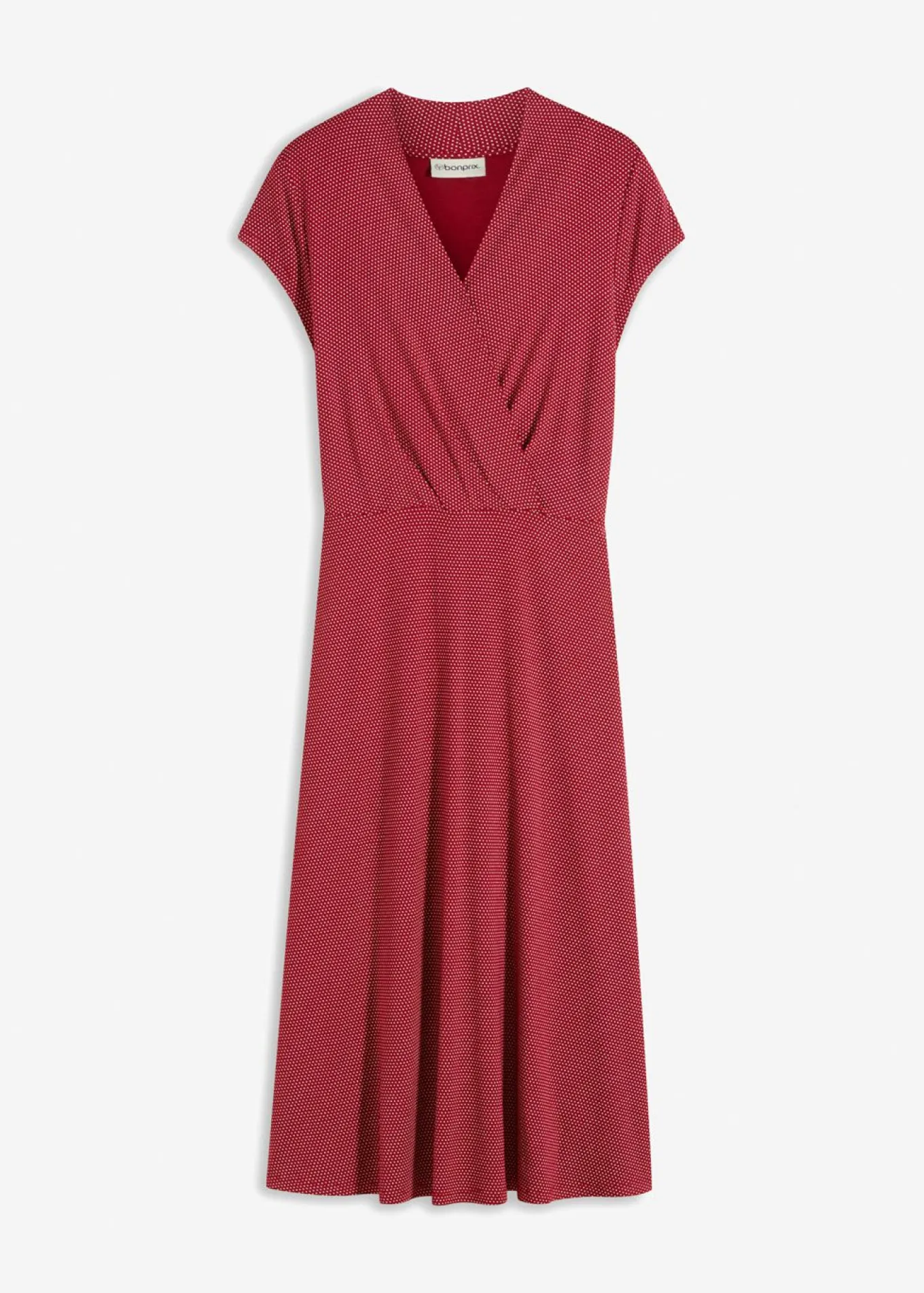 Vestido midi de mezcla de viscosa