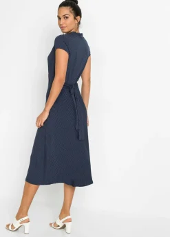 Vestido midi de mezcla de viscosa