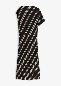 Vestido midi de mezcla de viscosa suave