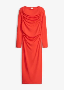 Vestido midi de punto