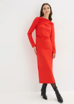 Vestido midi de punto