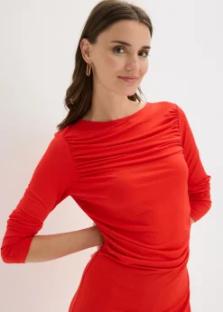Vestido midi de punto
