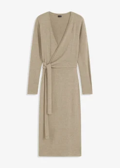 Vestido midi de punto