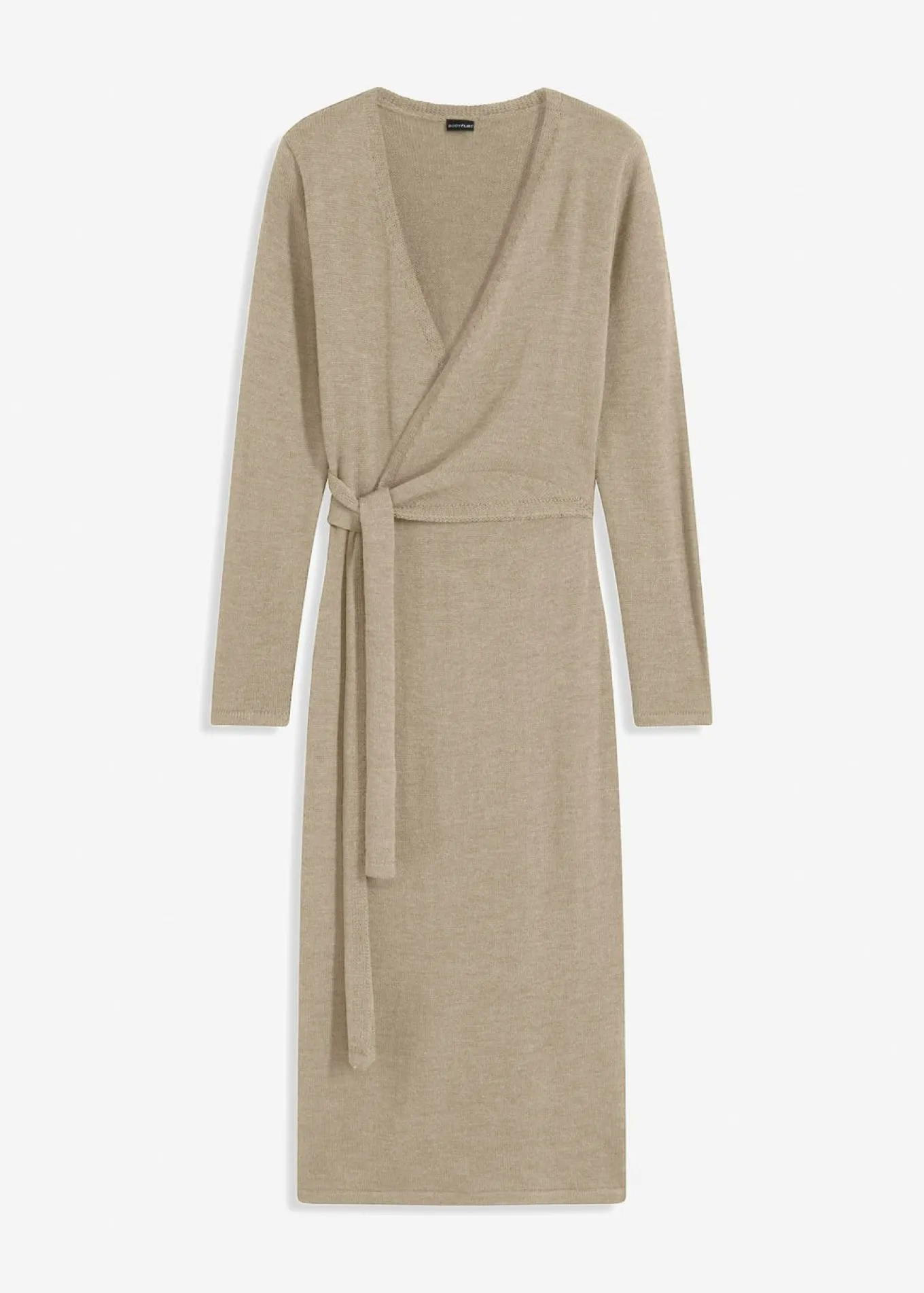 Vestido midi de punto