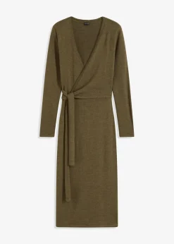 Vestido midi de punto