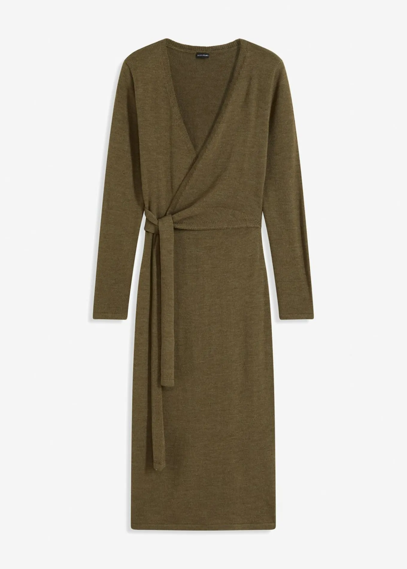 Vestido midi de punto