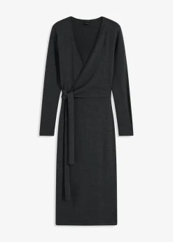 Vestido midi de punto