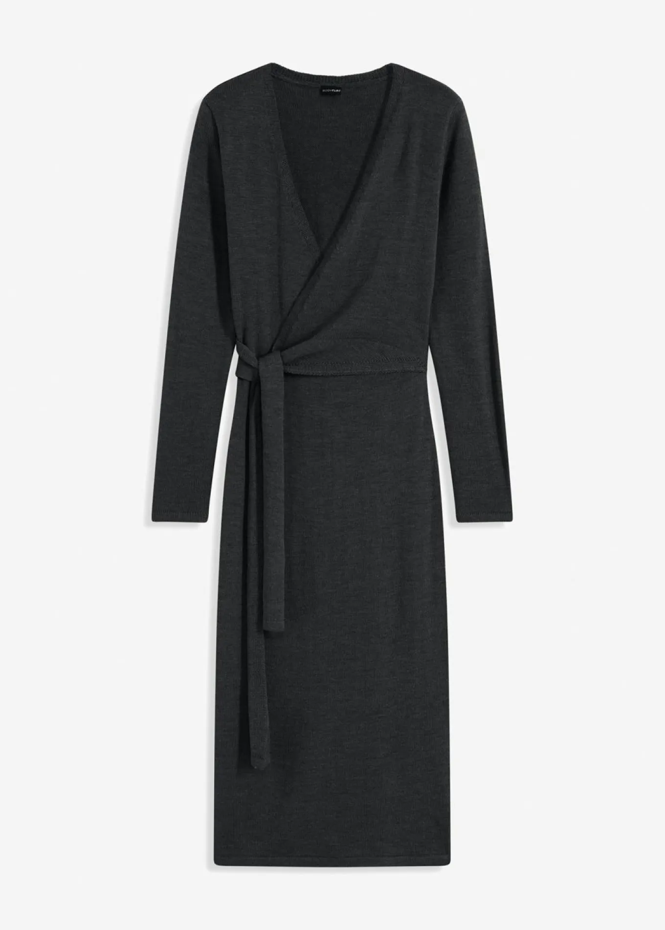 Vestido midi de punto