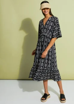 Vestido midi de punto
