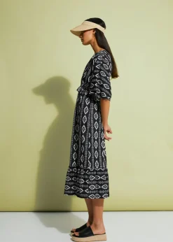 Vestido midi de punto