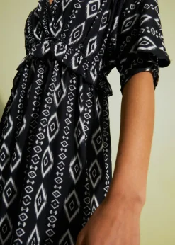 Vestido midi de punto