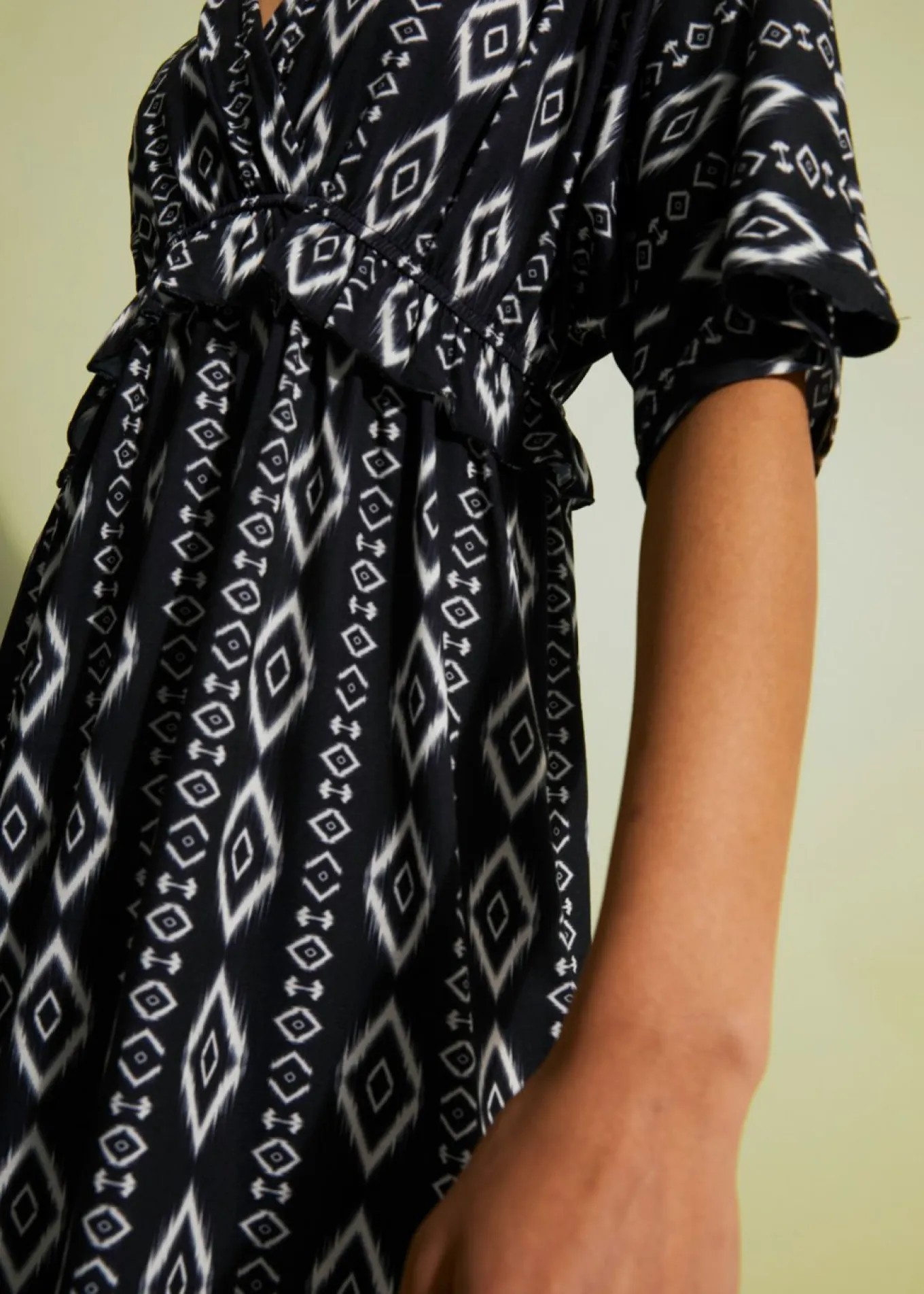 Vestido midi de punto