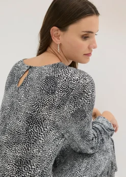 Vestido midi de punto de mezcla de viscosa