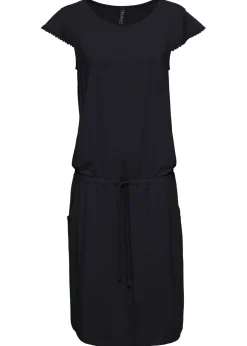 Vestido midi de punto en viscosa sostenible