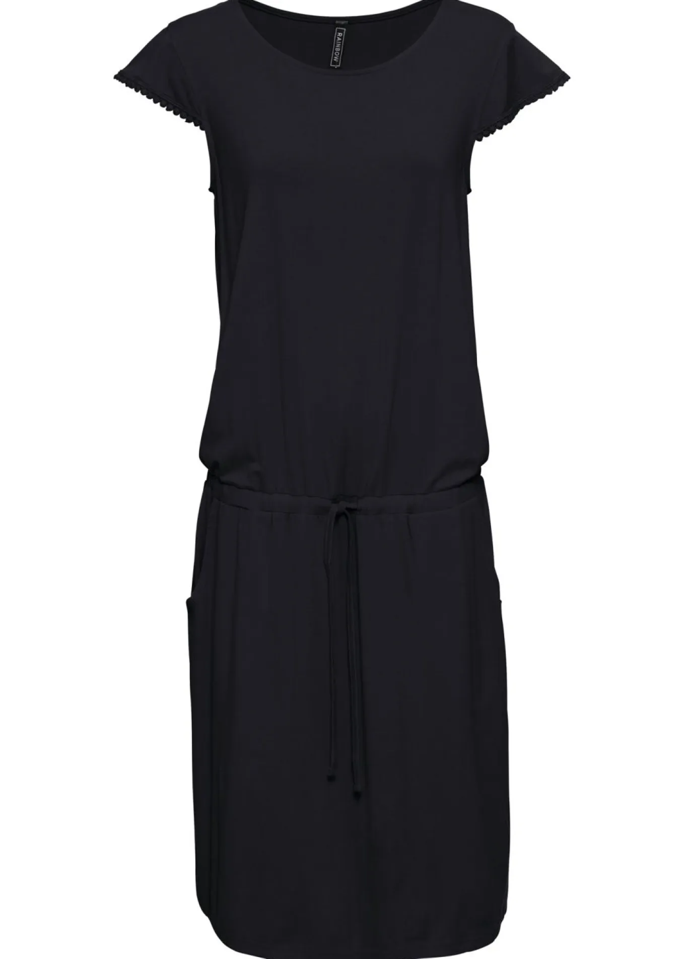 Vestido midi de punto en viscosa sostenible